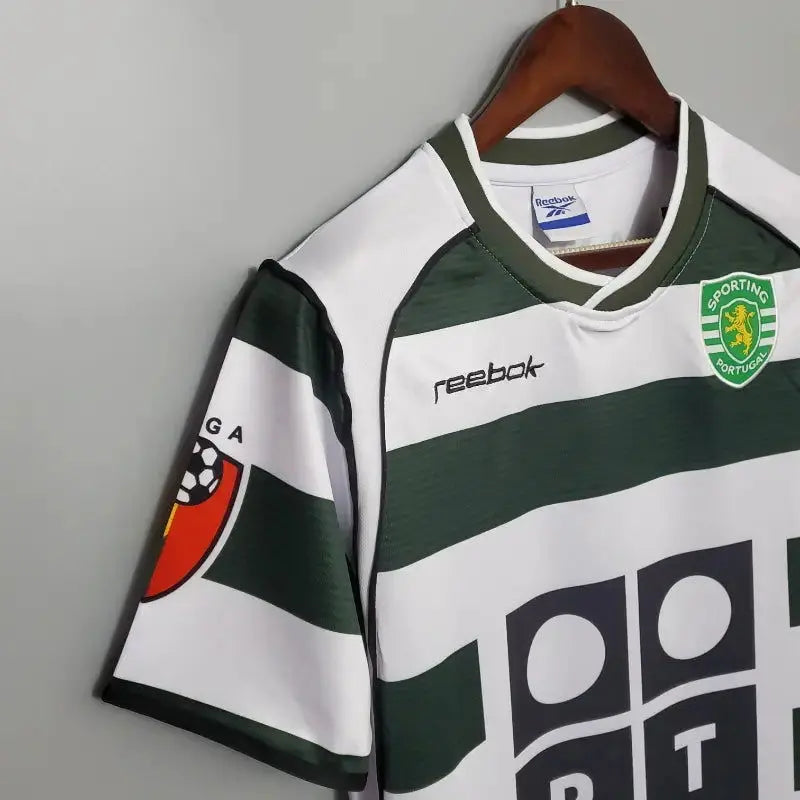 SPORTING LISBON Retrkms home Jersey  2001-03 image 6
