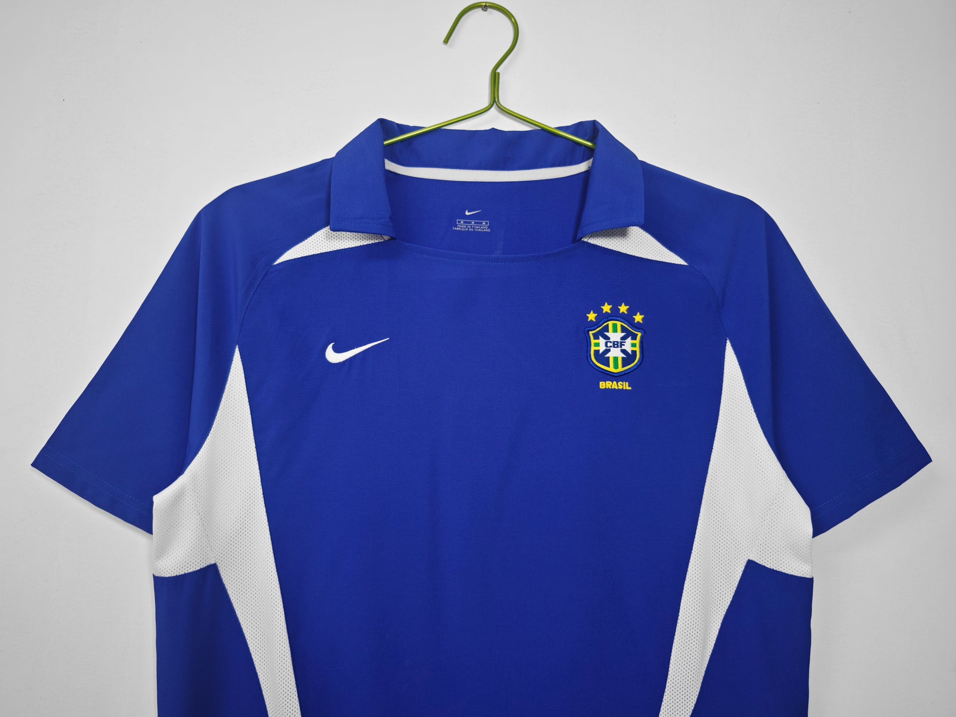 BRAZIL Retro Away Jersey 2002 image 7