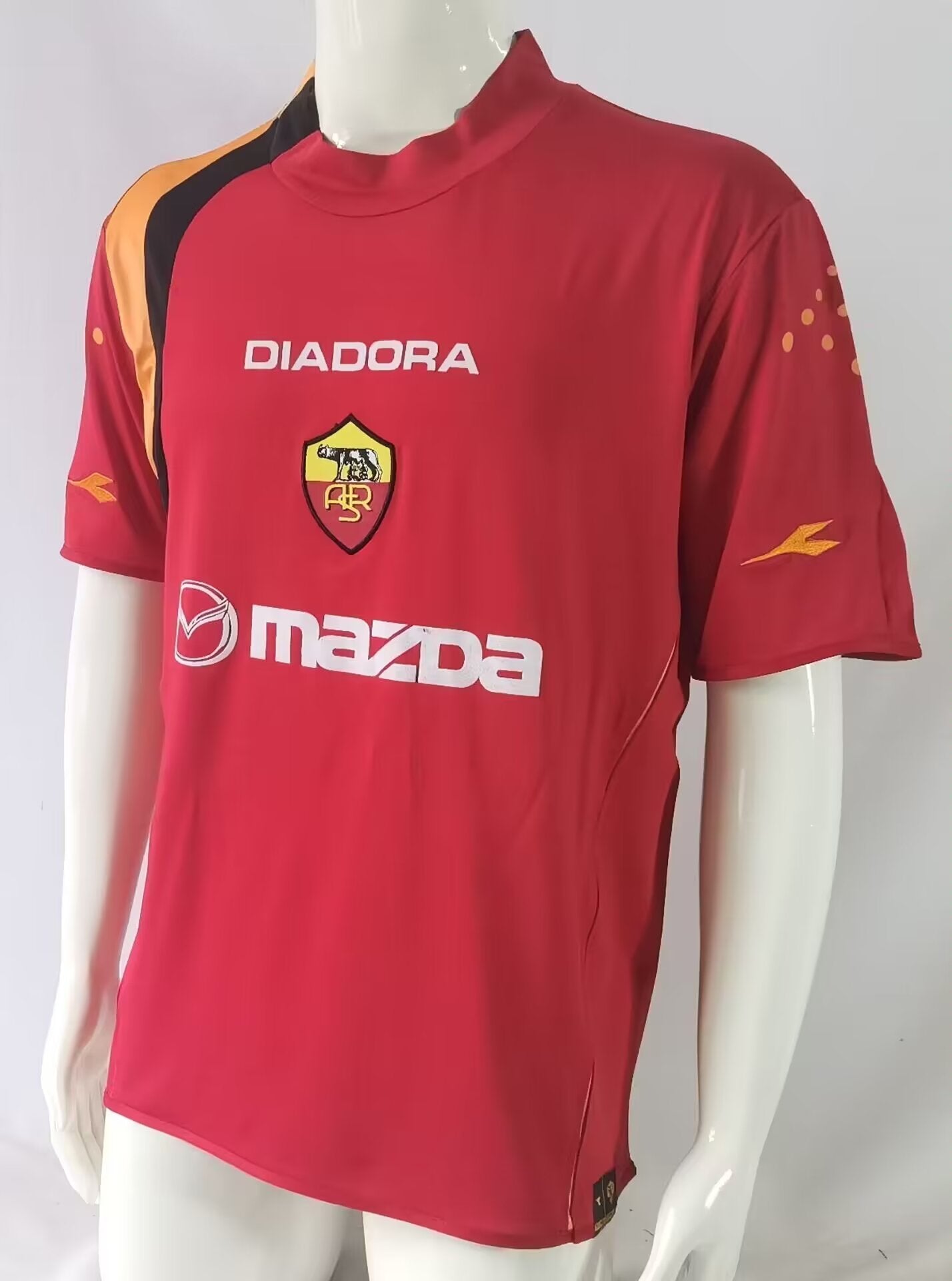 AS ROMA RETRO JERSEY 2004-05 image 3