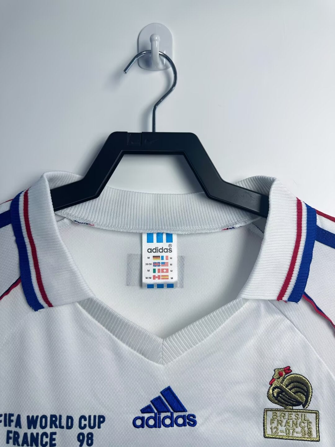 FRANCE Retro L/S  Away Jersey WORLD CUP 1998 image 2