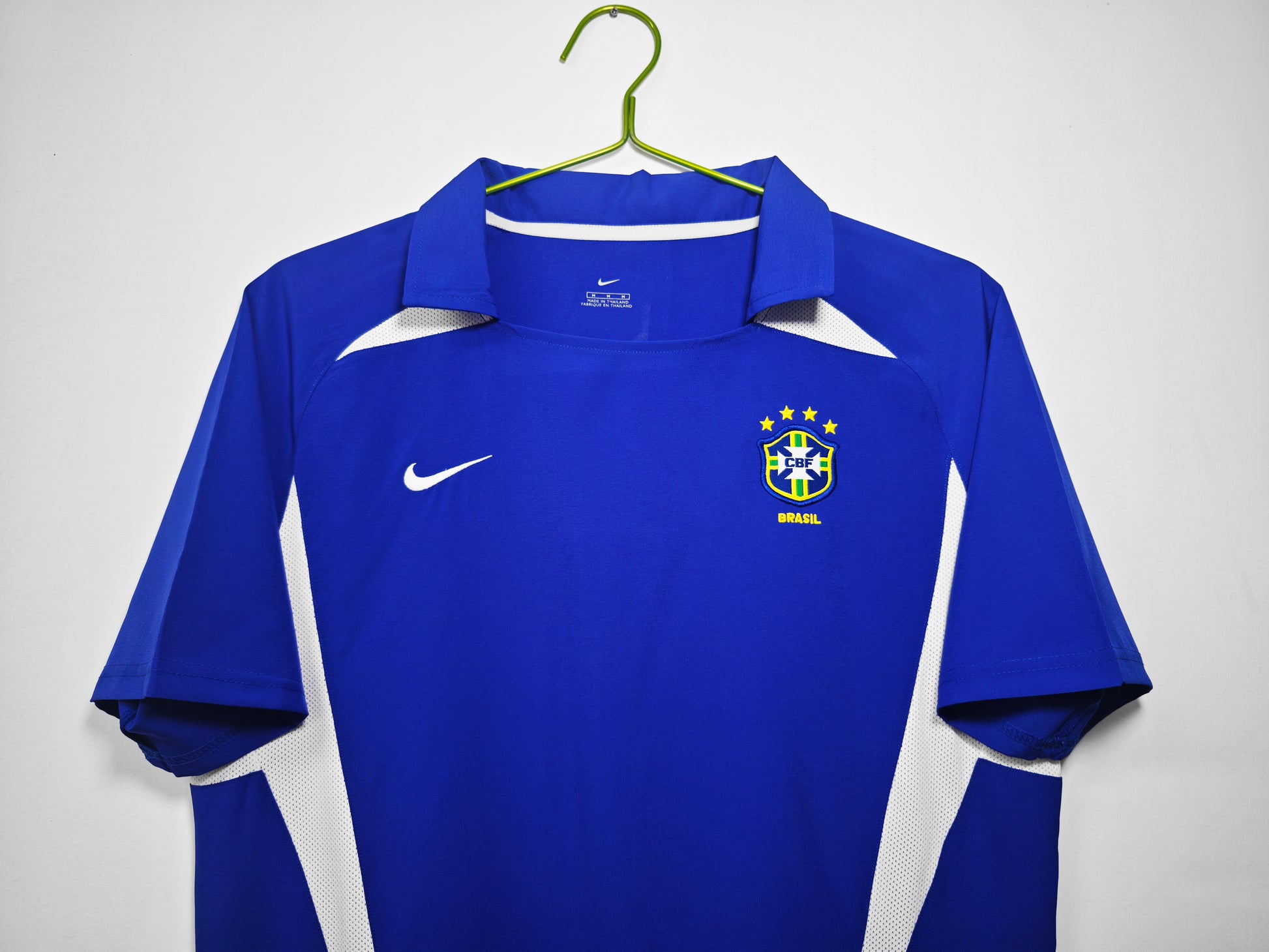 BRAZIL Retro Away Jersey 2002 image 5