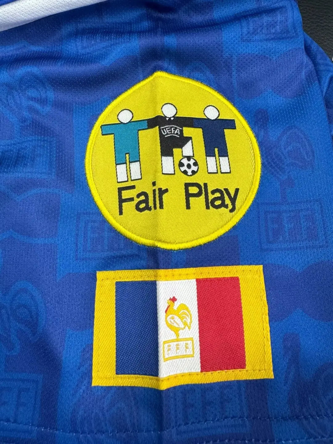 FRANCE Retro Home Jersey EURO 96 image 4