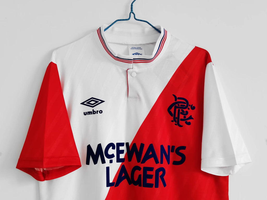 RANGERS Retro Away Jersey-1987-88 image 6