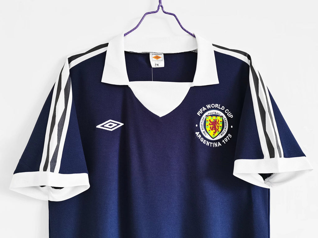 SCOTLAND Retro Home Jersey WORLD CUP 1978 image 4