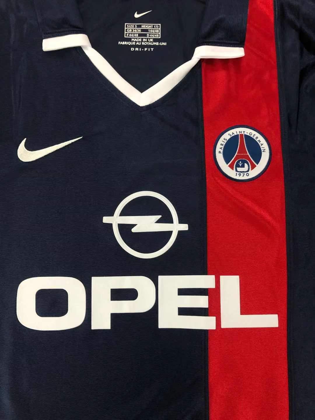 PSG Retro Home Jersey 2001-02 image 7
