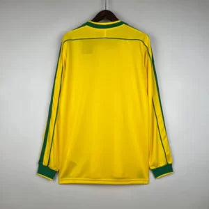 BRAZIL Retro Home Jersey L/S 1998 image 5