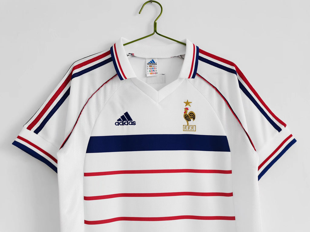 FRANCE Retro Away Jersey WORLD CUP 1998 image 8