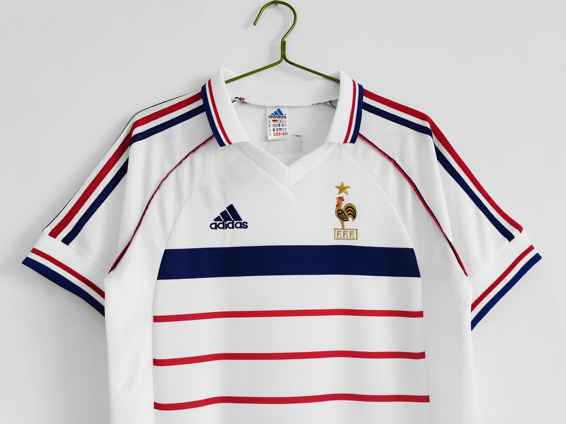 FRANCE Retro Away Jersey WORLD CUP 1998 image 8