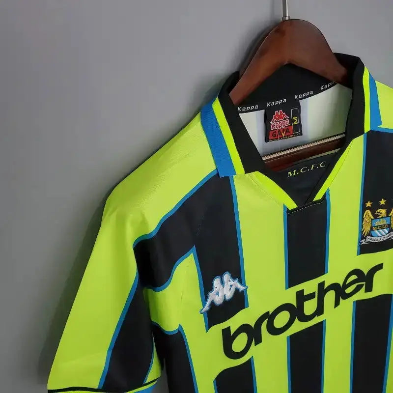 MANCHESTER CITY Retro Away Jersey 1998-99 image 3