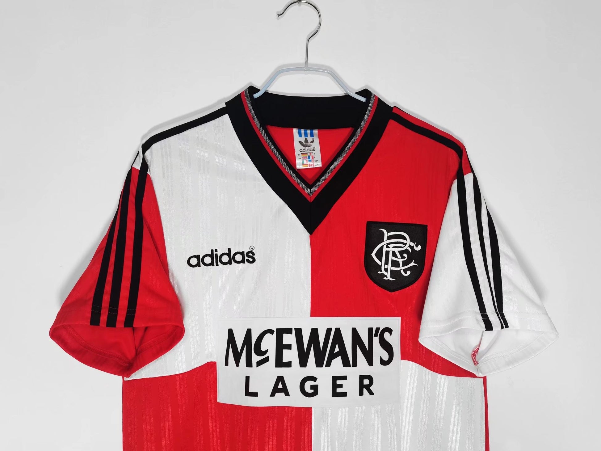 RANGERS  Retro Away Jersey -1995-96 image 5