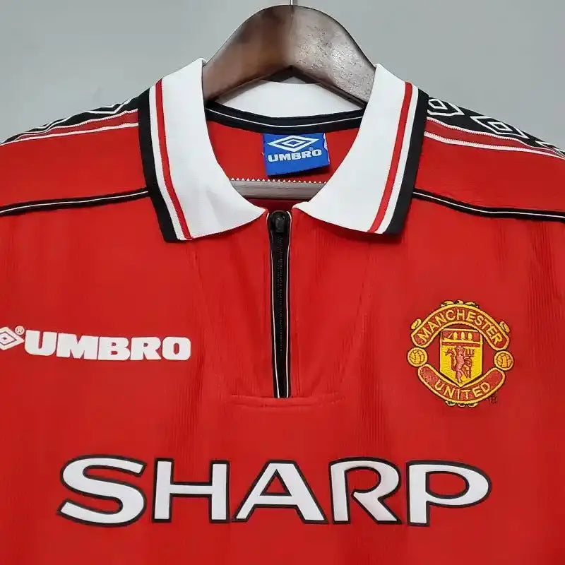MANCHESTER UNITED RETRO JERSEY 1998 image 6