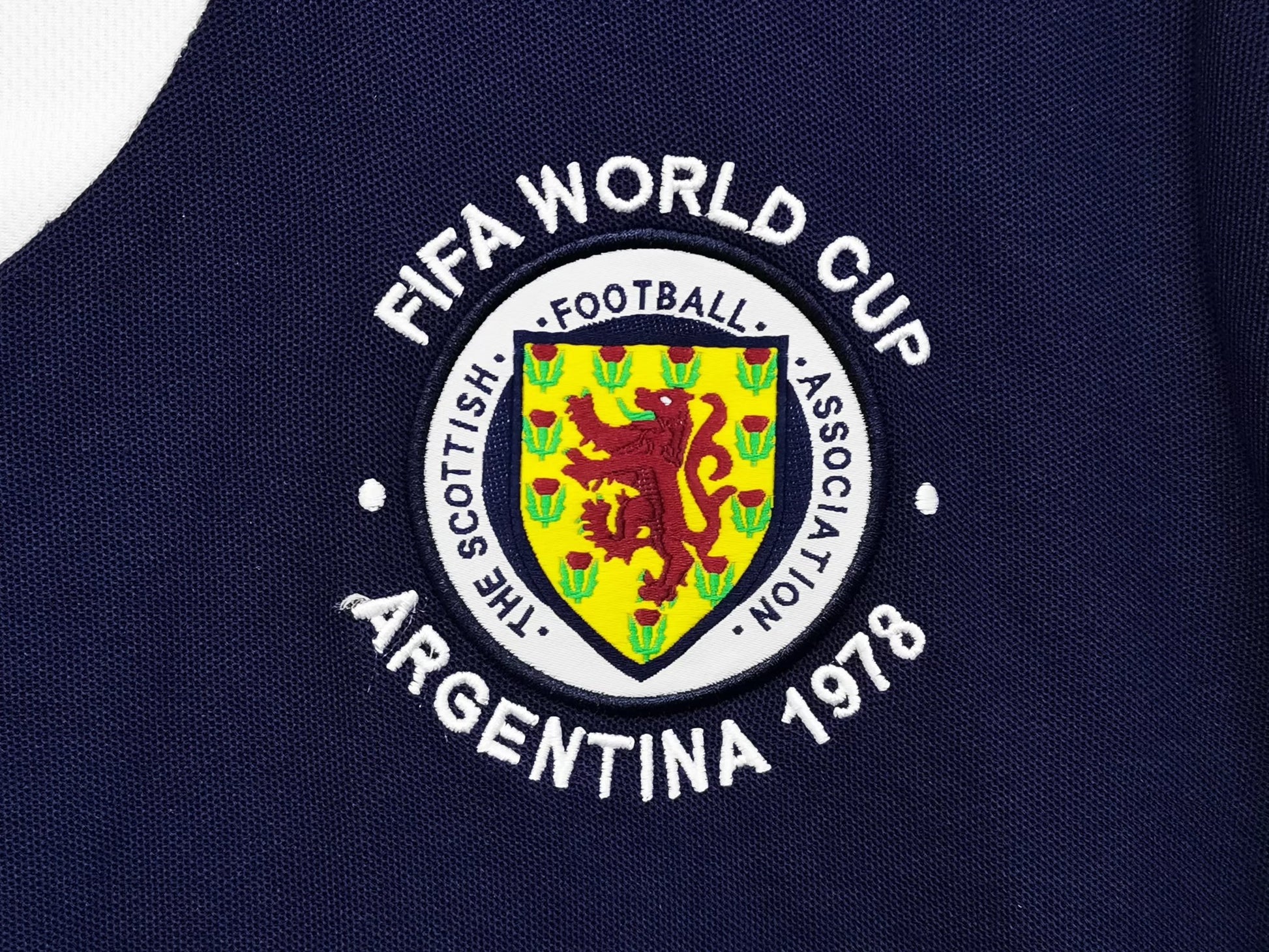 SCOTLAND Retro Home Jersey WORLD CUP 1978 image 6