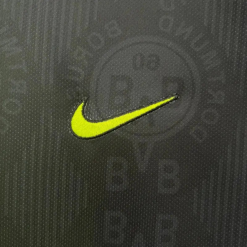 BVB RETRO AWAY FOOTBALL SHIRT 1997-98 image 4