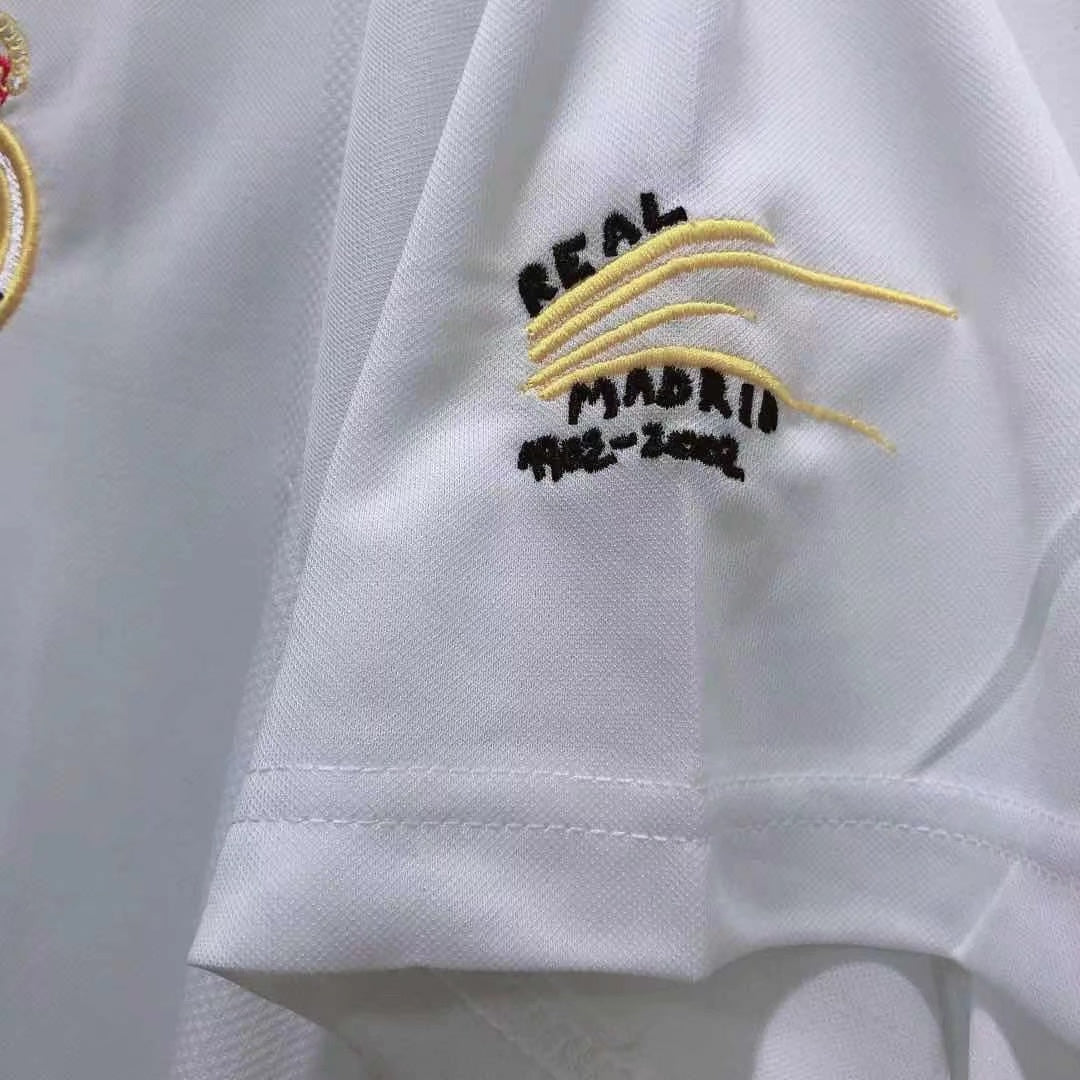 REAL MADRID Retro Home Jersey 2002-03 image 7