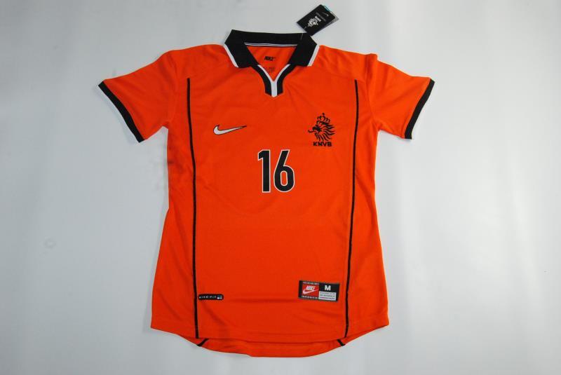 NETHERLANDS Retro Home Jersey 1998 image 11