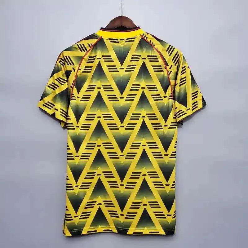 ARSENAL 'BRUISED BANANA" Retro Away Jersey 1991 image 1