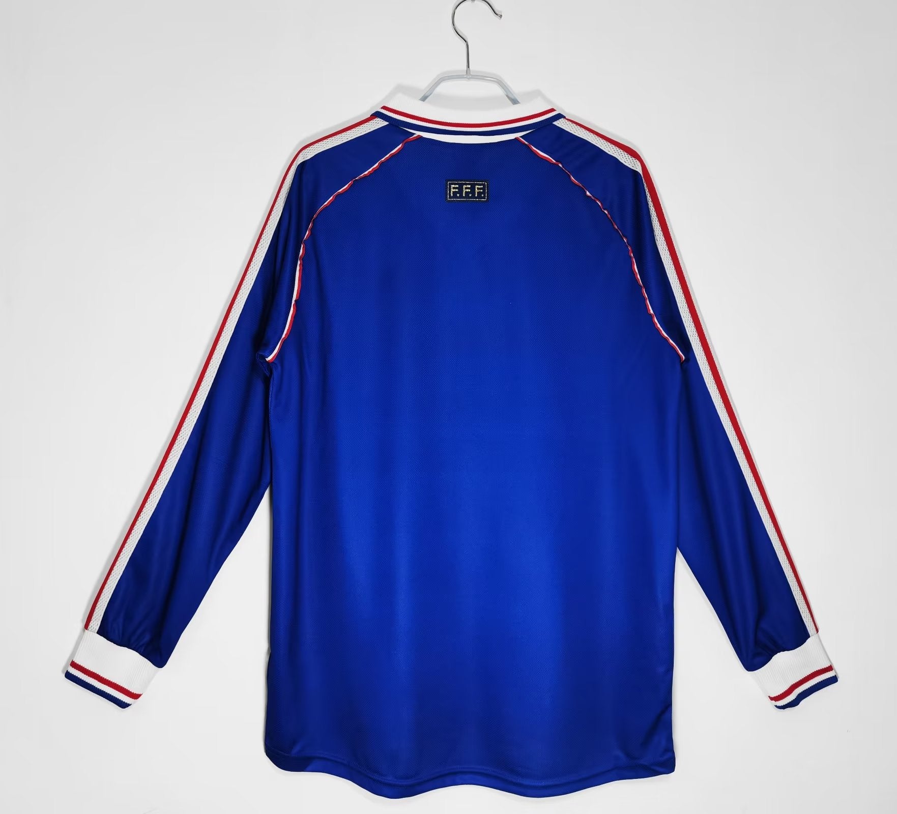 FRANCE Retro L/S Home Jersey WORLD CUP 1998 image 1
