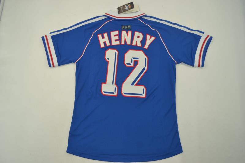 FRANCE Retro Home WORLD CUP 1998 (WC Final Edition) image 2