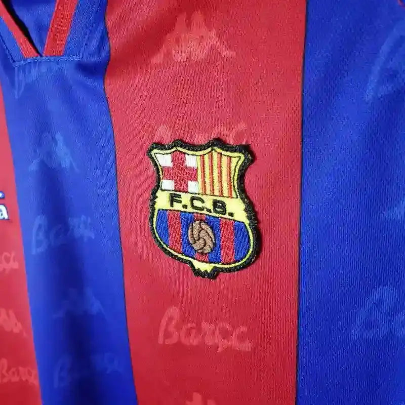BARCELONA Retro Home Jersey 1995-97 image 6