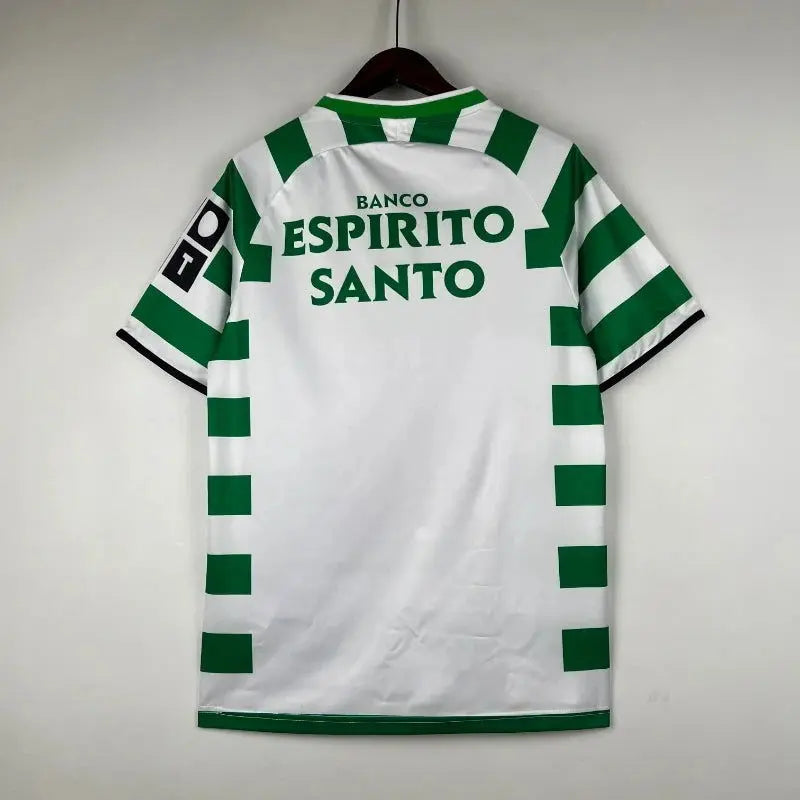 SPORTING LISBON Retro Home Jersey 2003-04 image 9