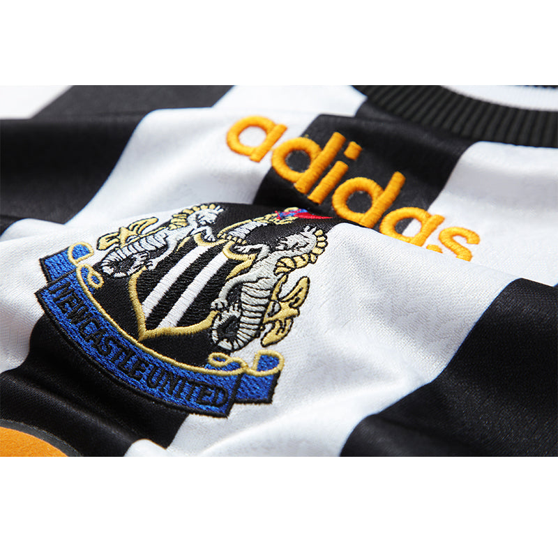 NEWCASTLE UNITED Retro L/S Home Jersey 1997-99 image 2