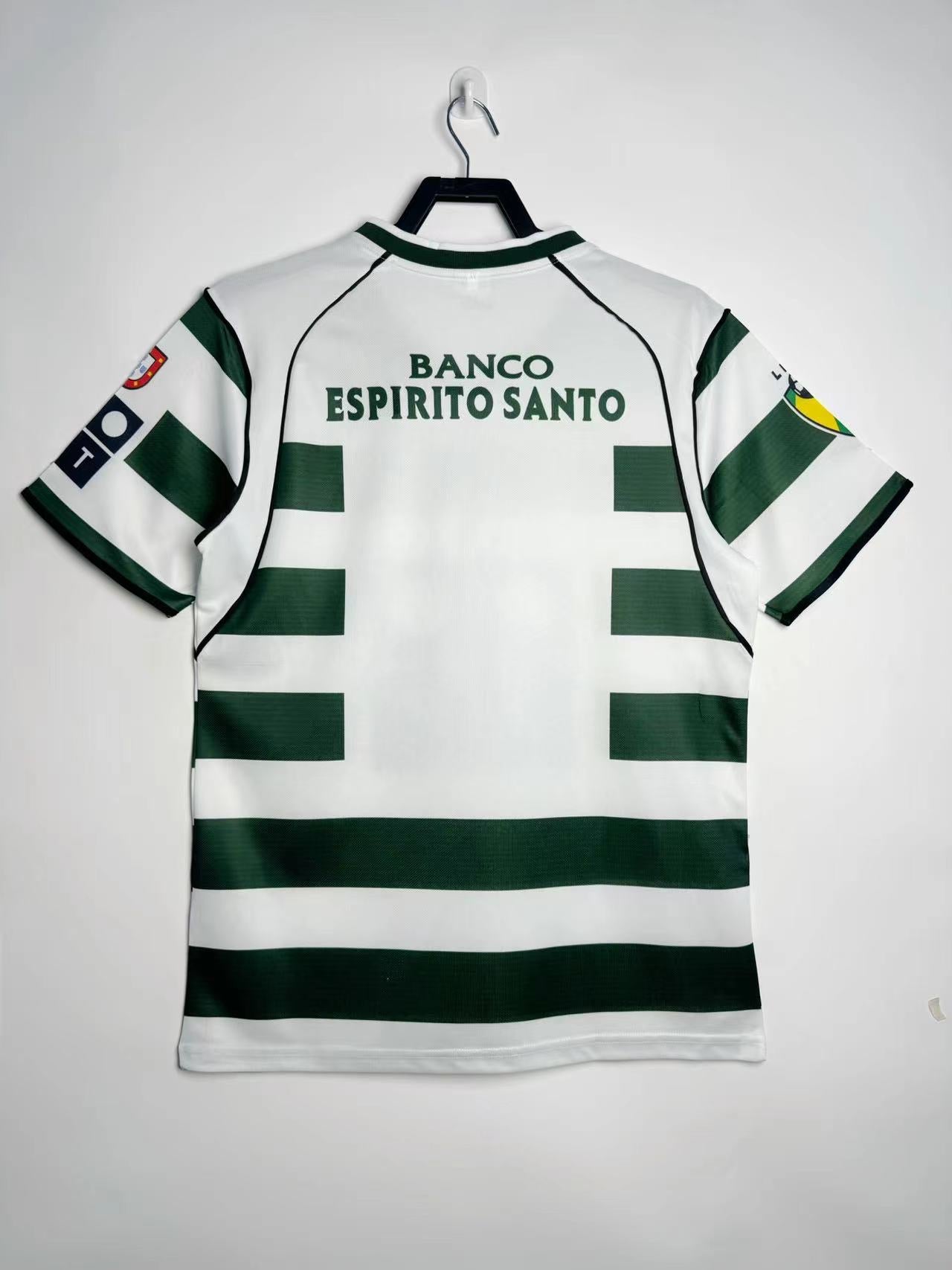 SPORTING LISBON Retrkms home Jersey  2001-03 image 3