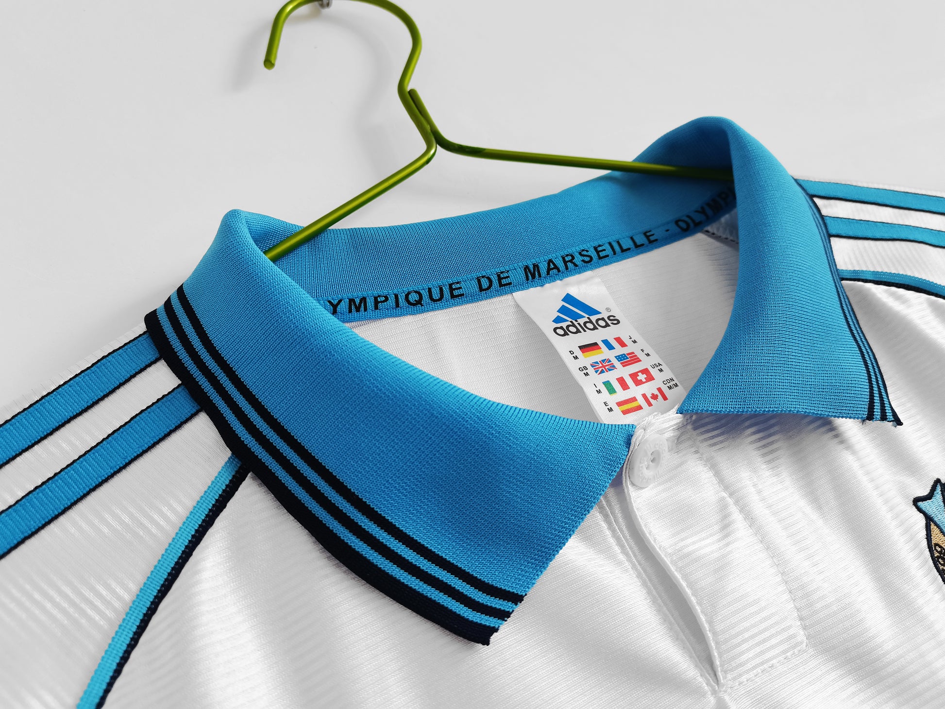 OLYMPIQUE DE MARSEILLE Retro Home Jersey 1998 image 6