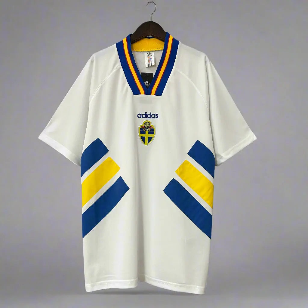 SWEDEN RETRO AWAY FOOTBALL JERSEY 1994 image 0