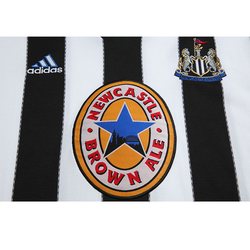 NEWCASTLE UNITED Retro L/S Home Jersey 1999-00 image 3
