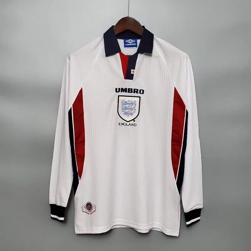 ENGLAND Retro L/S Home Jersey WORLD CUP 1998 image 0