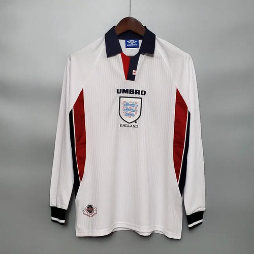ENGLAND Retro L/S Home Jersey WORLD CUP 1998 image 0