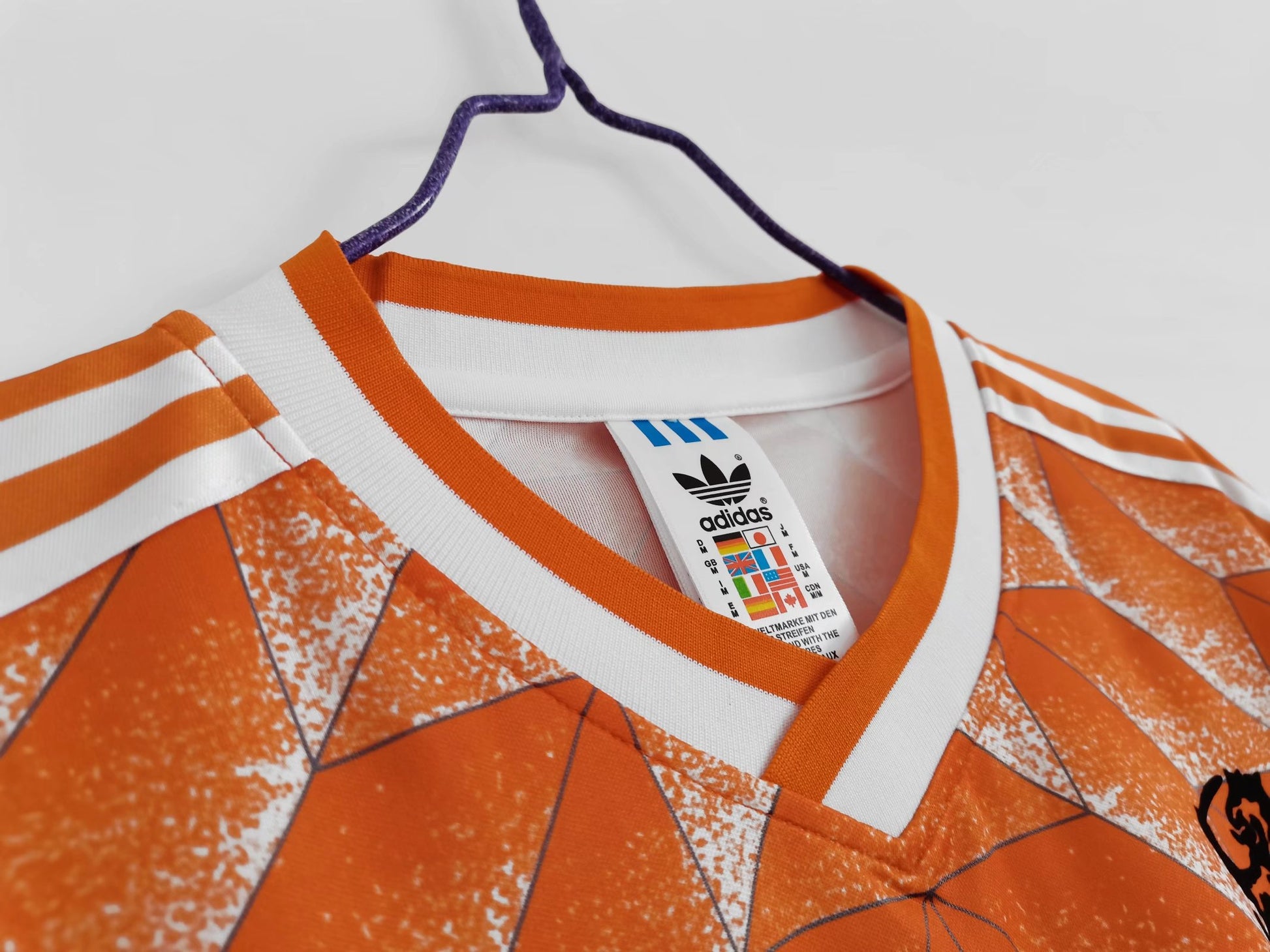 NETHERLANDS Retro Home Jersey 1988 image 5