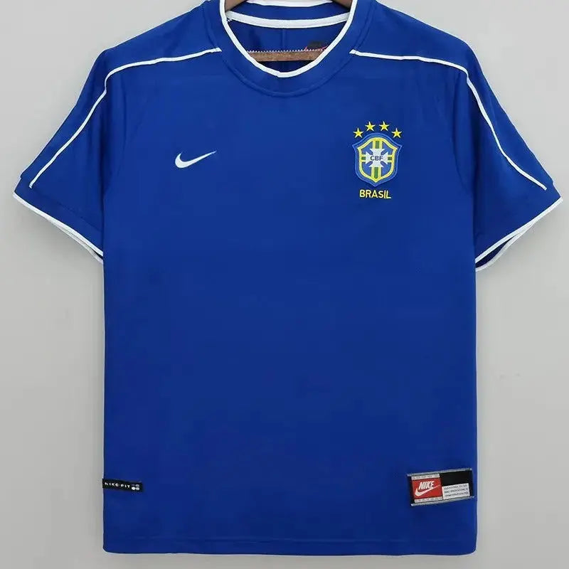 BRAZIL Retro Away Jersey 1998 image 6