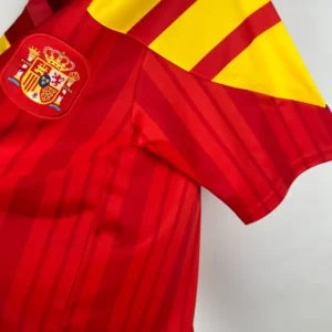 SPAIN Retro Home Jersey 1992 image 5