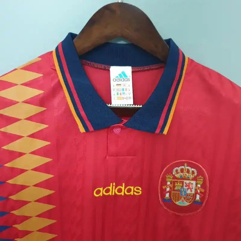 SPAIN Retro Home Jersey 1994 image 3