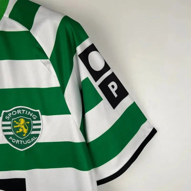 SPORTING LISBON Retro Home Jersey 2003-04 image 7