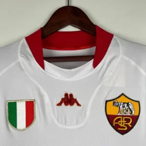 AS ROMA RETRO JERSEY 2001 image 7