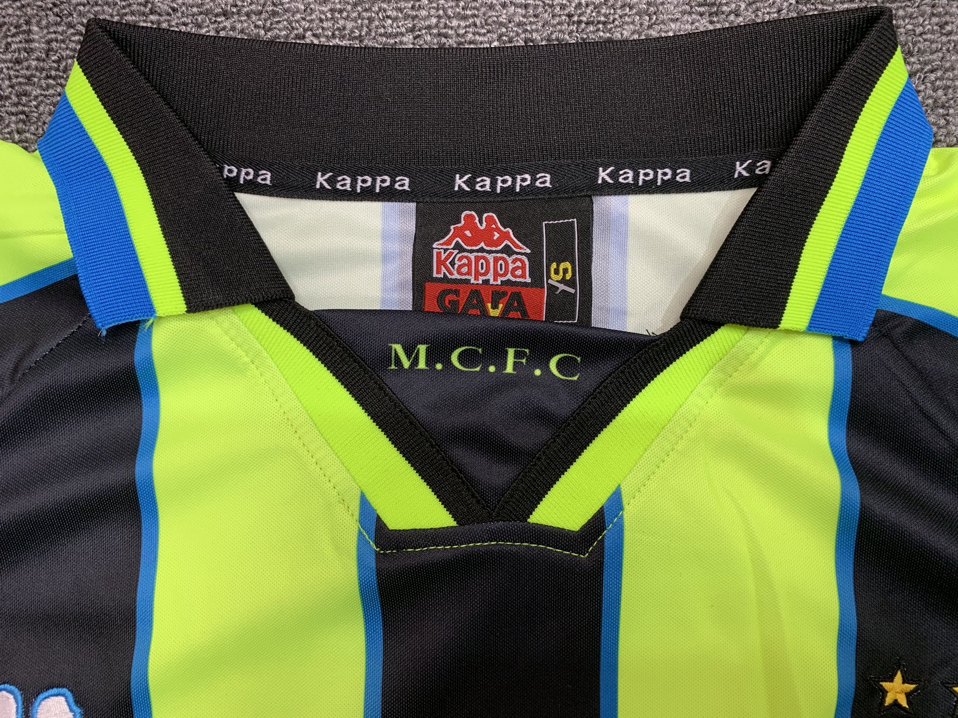 MANCHESTER CITY Retro Away Jersey 1998-99 image 8
