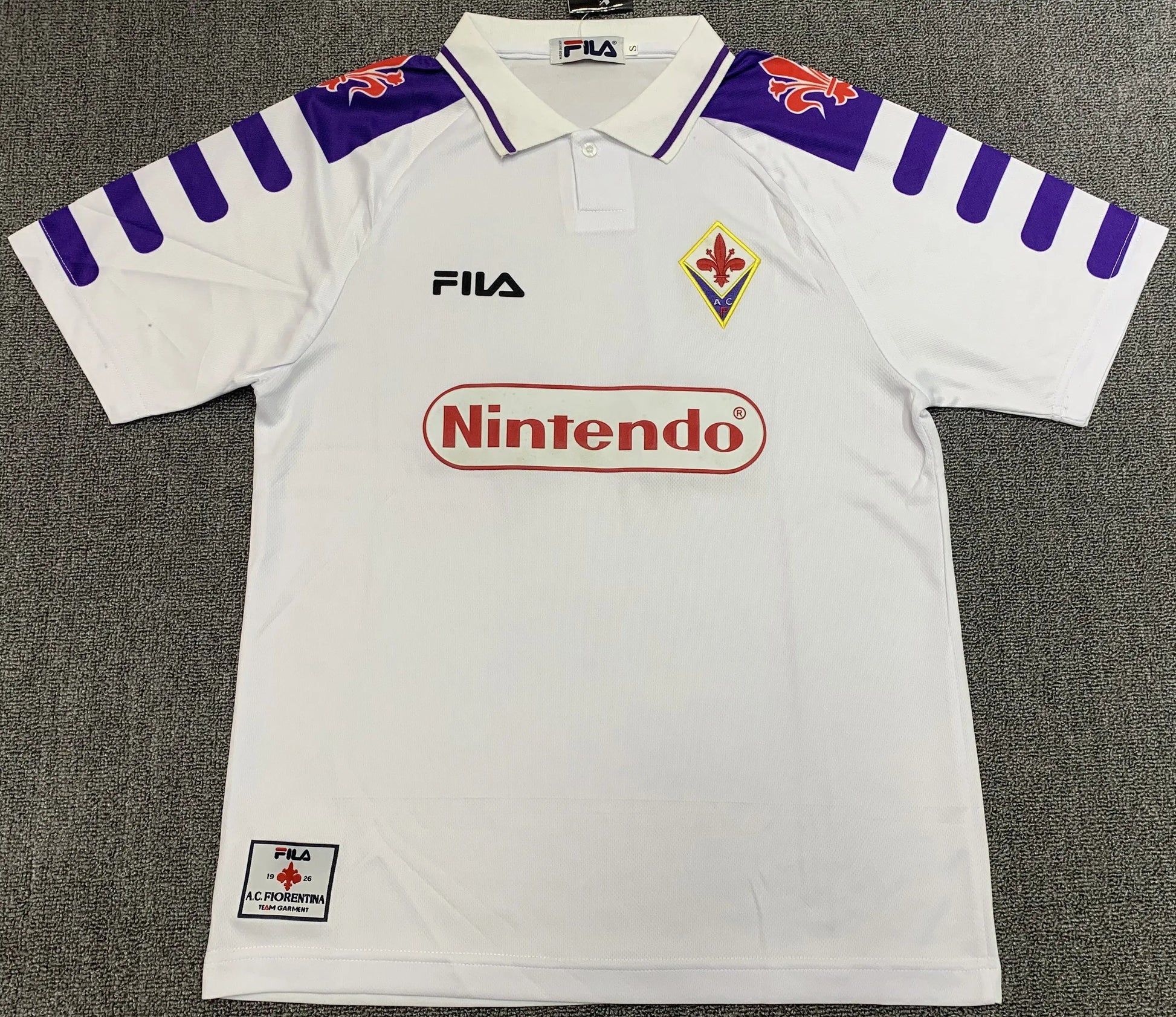 FIORENTINA Retro Away Jersey 1998-99 image 0