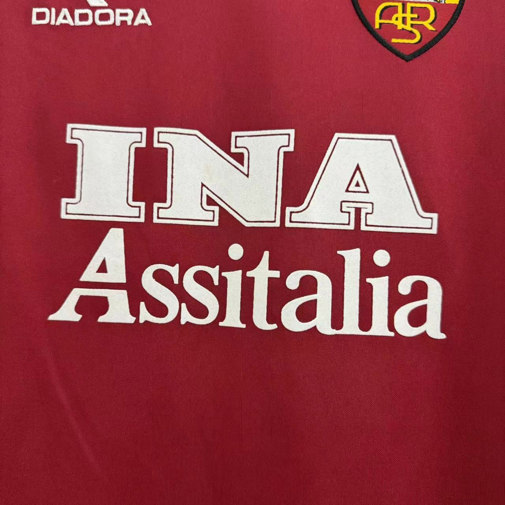 AS ROMA RETRO Home Jersey 1998-99 image 2