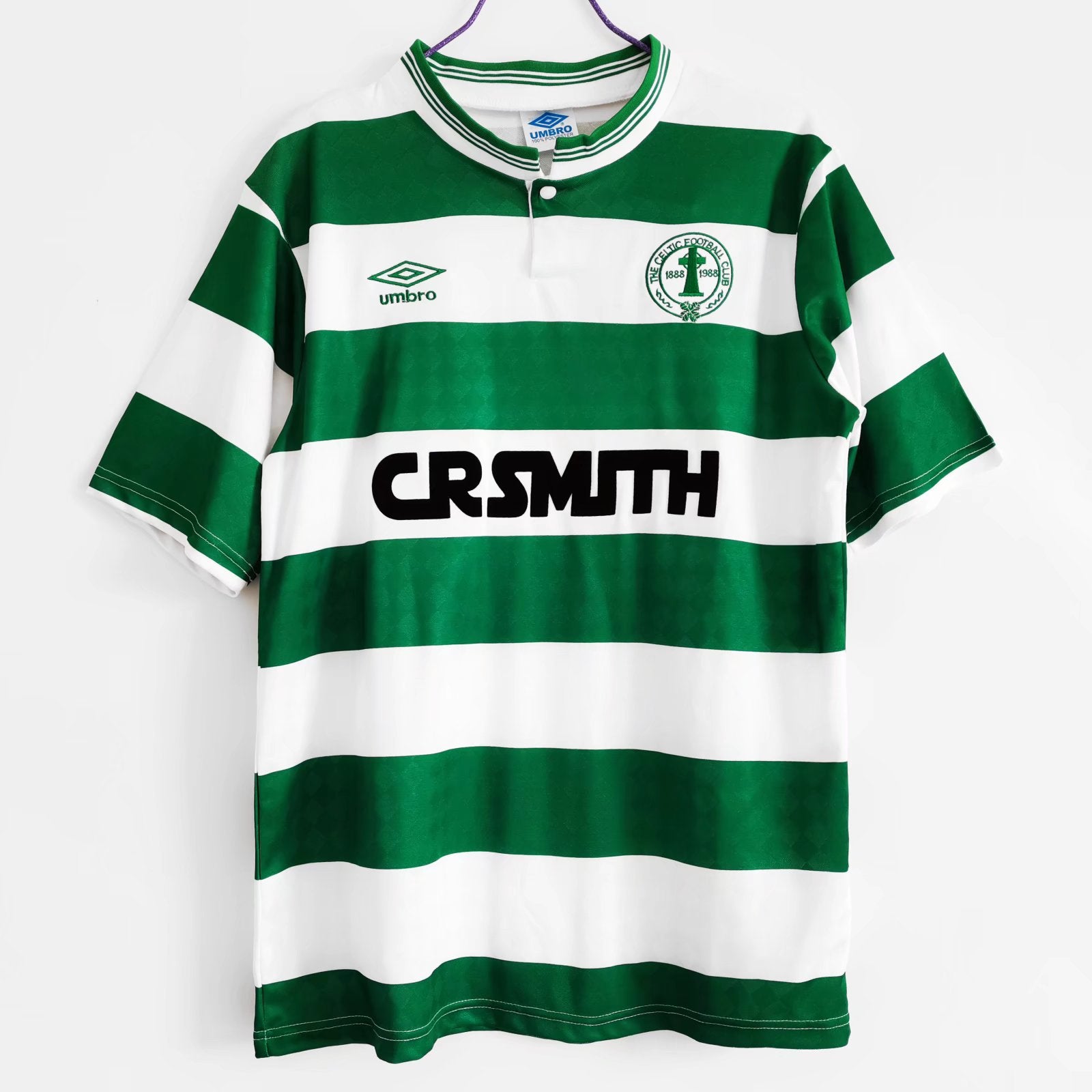 CELTIC FC Retro Home Jersey-1987 image 0