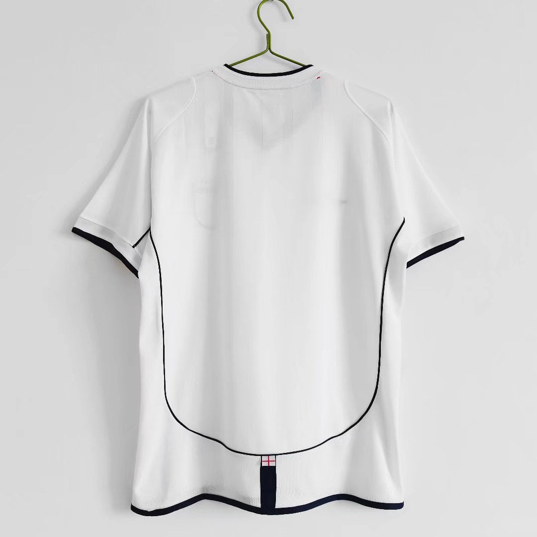 ENGLAND Retro Home Jersey WORLD CUP 2002 image 5