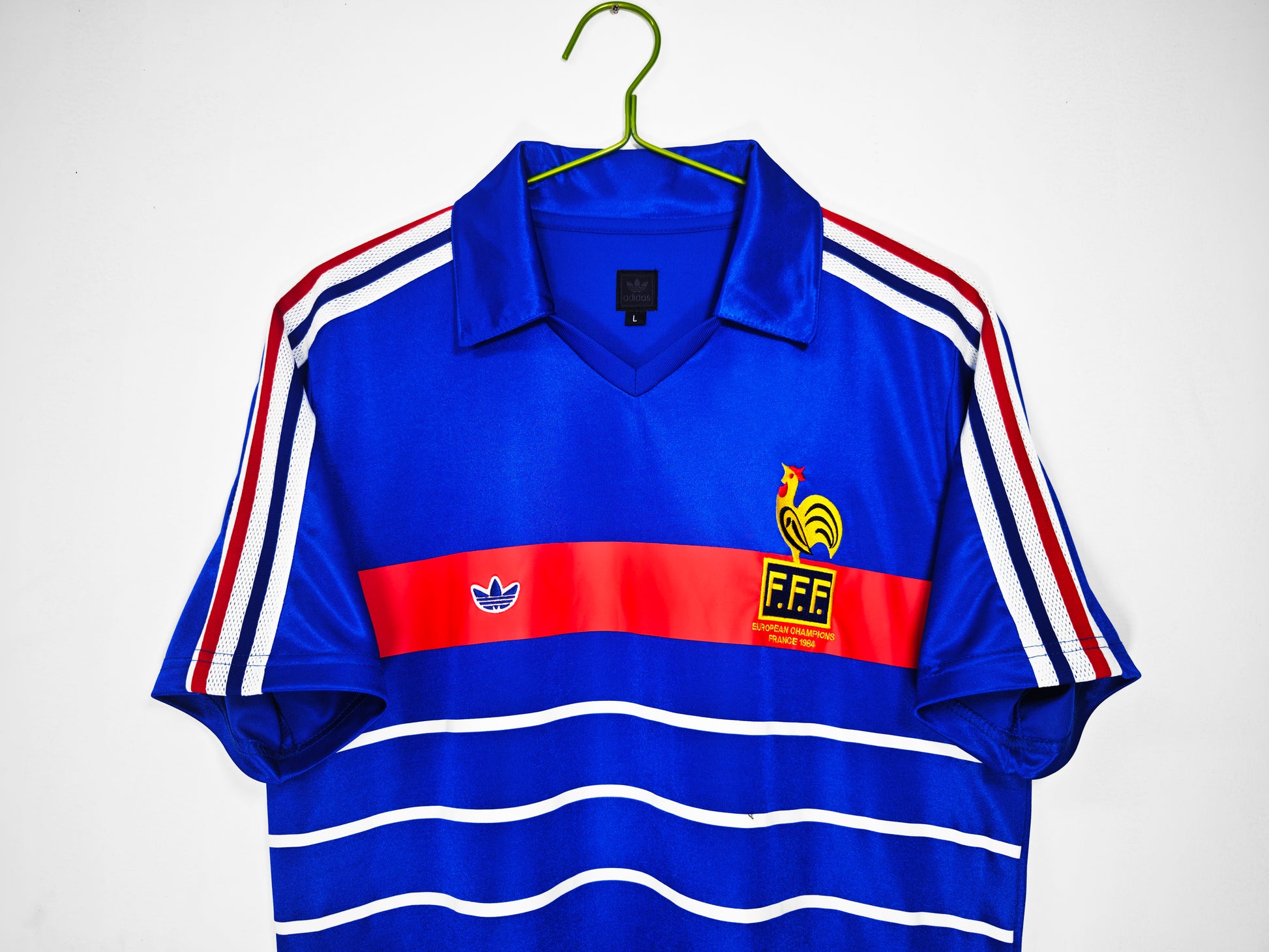 FRANCE Retro Home Jersey EURO 84 (CHAMPIONS) image 2