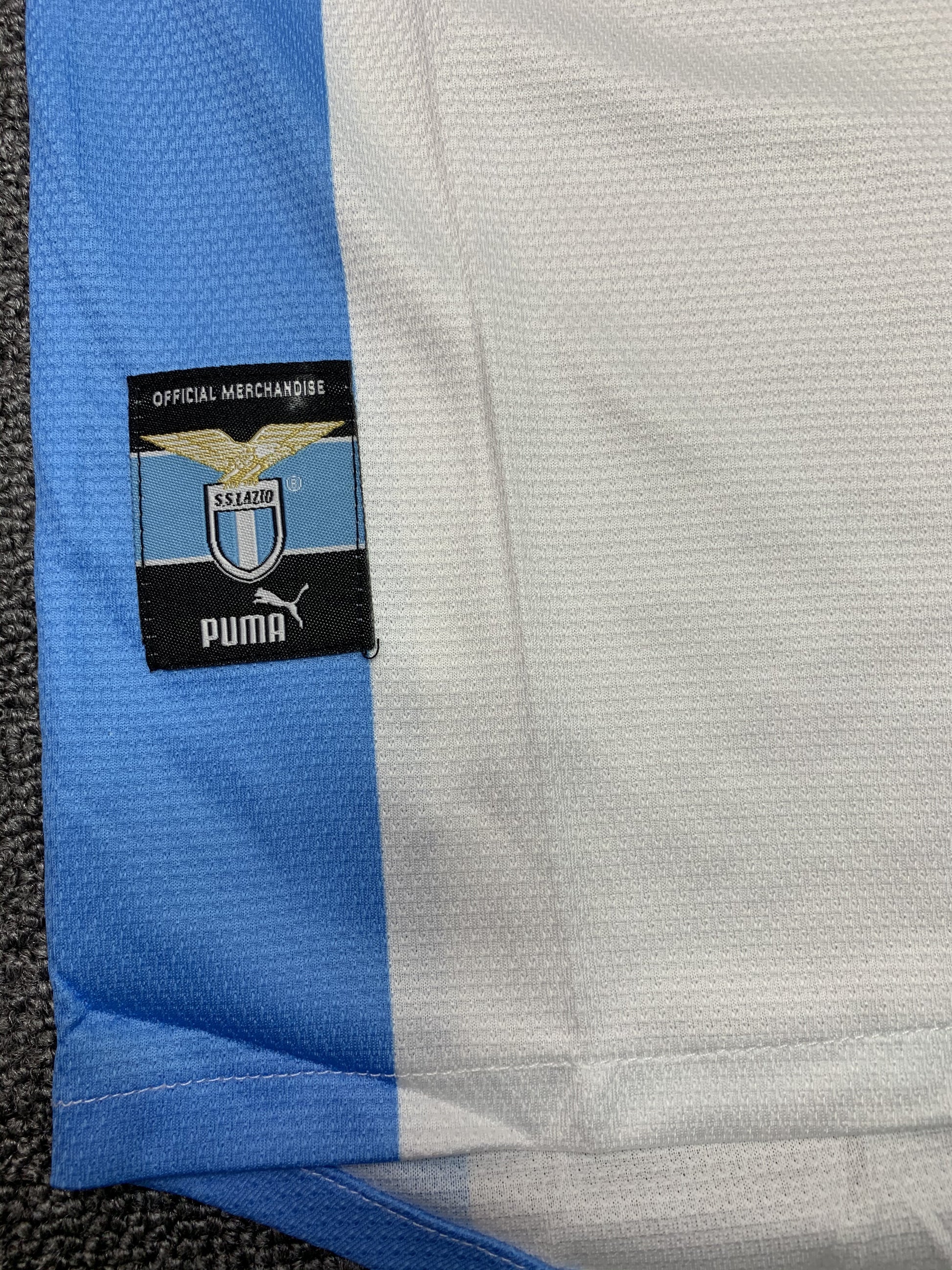 LAZIO Retro Home Jersey 1999-00 image 14