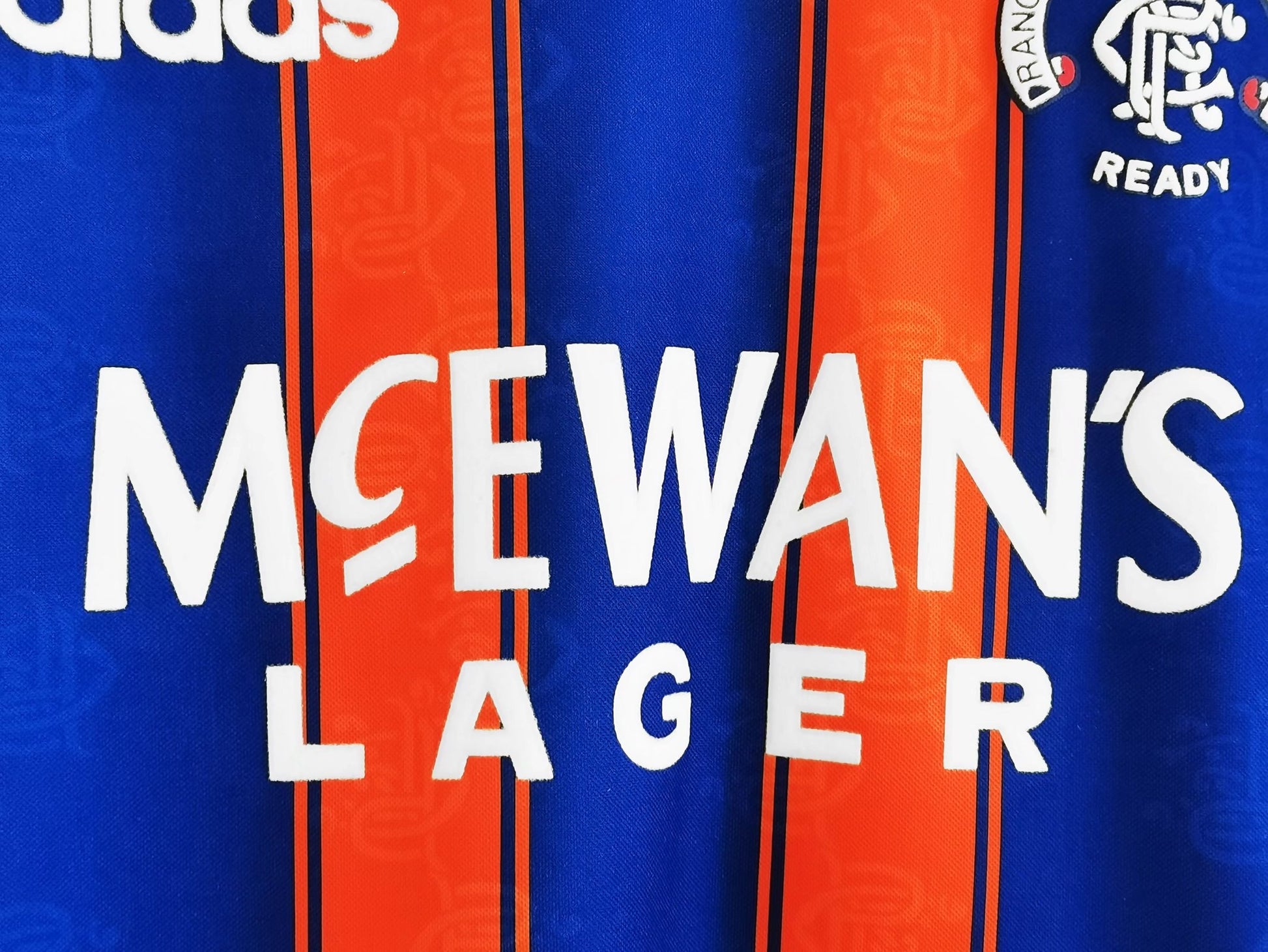 RANGERS Retro Away Jersey -1993-94 image 6