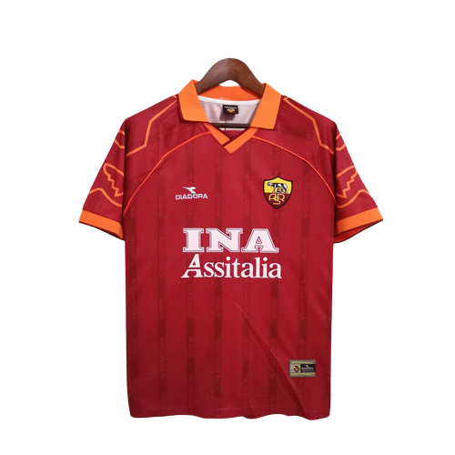 AS ROMA Retro Home Jersey 1999-00 image 0