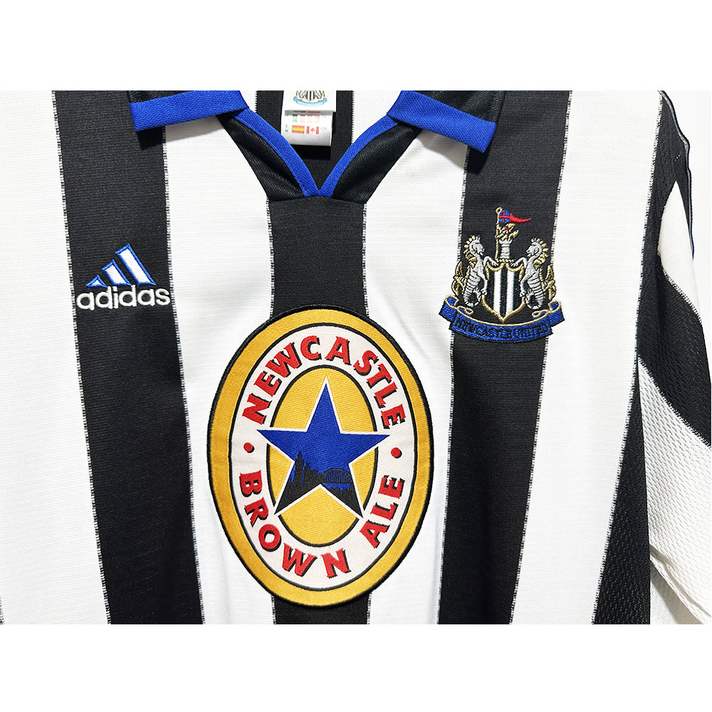 NEWCASTLE UNITED Retro L/S Home Jersey 1999-00 image 12