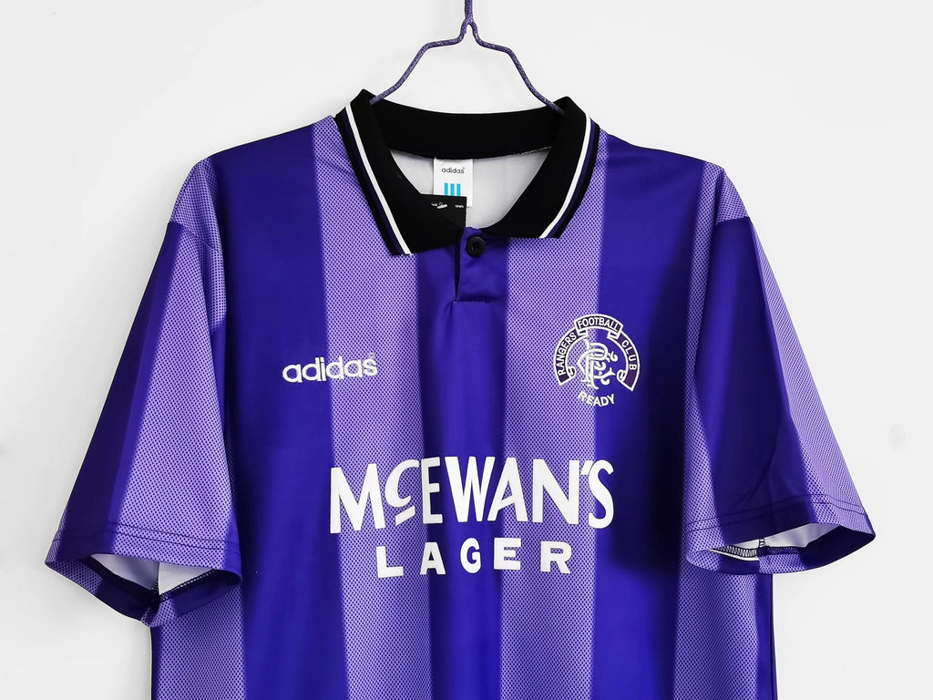 RANGERS  Retro Away Jersey -1994-95 image 2