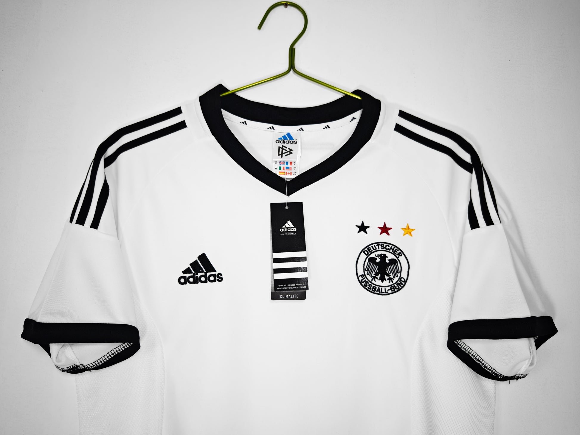 GERMANY Retro Home Jersey 2002 image 9