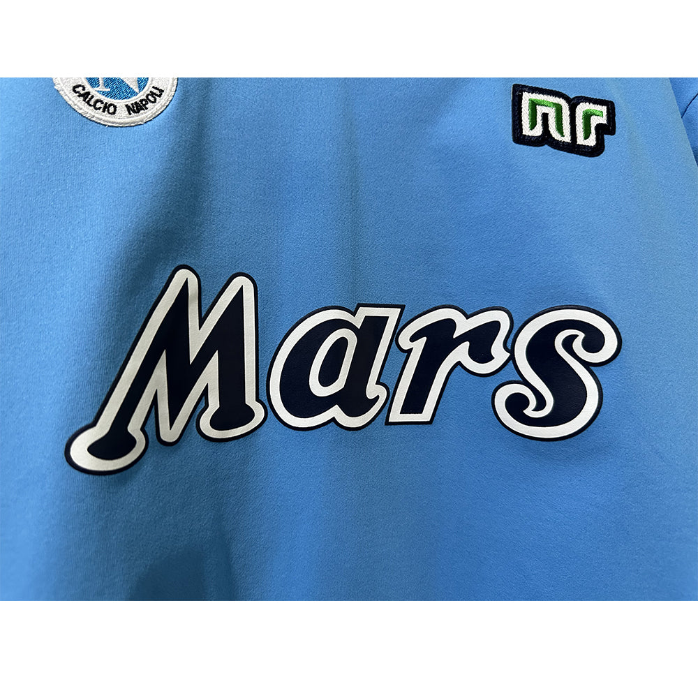 NAPOLI Retro L/S Home Jersey 1988-89 image 8